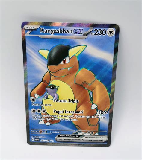 Card Pokemon Kangaskhan Ex It 190 165 Scarlet Violet 151 EBay