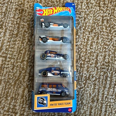 Mattel Toys New In Box Hot Wheels Pack Hw Th Race Team Cars See Pics Poshmark