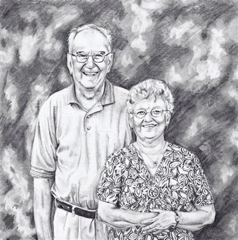 8 X 8 Custom Pencil Drawing From Your Photo By Heather Simonsmeier