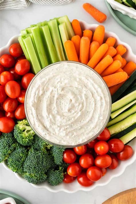 The Best Veggie Dip Recipe Build Your Bite