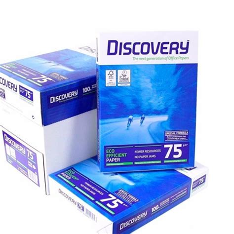 Resma Hojas Papel Discovery Carta X Mm G Hojas Febo