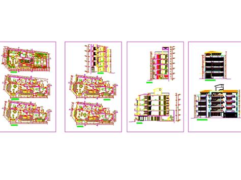 Habitação Em Condomínio Em Autocad Baixar Cad 91972 Kb Bibliocad