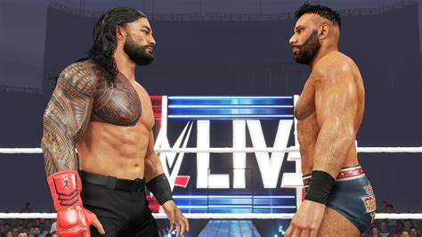 Jinder Mahal Vs Roman Reigns Full Match WWE 2K23 YouTube