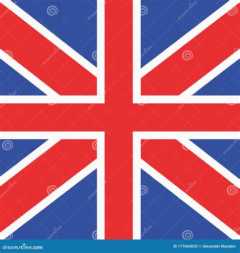 Flag of England 400*400 stock vector. Illustration of patriotism ...