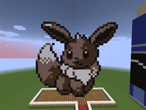 Eevee Pixelart Minecraft By Bubblezgr On Deviantart