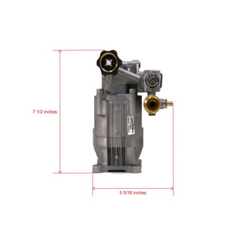 3 4 Shaft 3000PSI PRESSURE WASHER PUMP For Cat Pumps 3DNX25GSI Comet