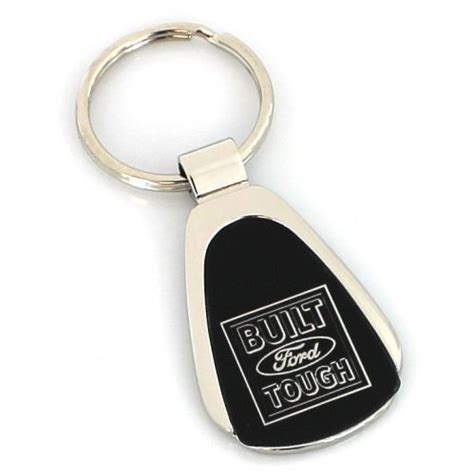 Buy Ford Built Tough Black Tear Drop Metal Key Ring In Naperville