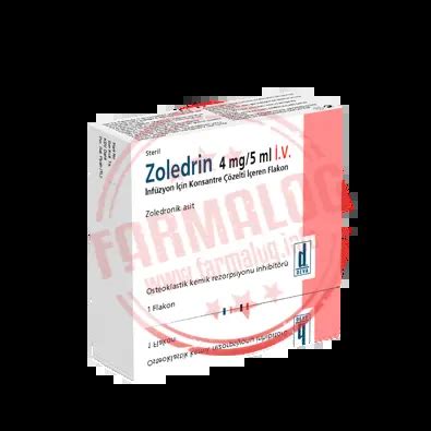 Zoledrin Mg Ml Iv Infuzyon Icin Konsantre Cozelti Iceren Flakon Kub