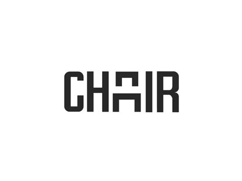 Pin by enso on Semiótica Chairs logo Logo design Word mark logo