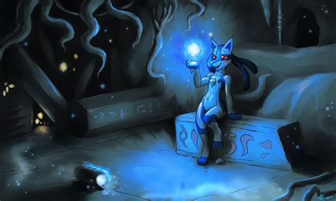 Zero Suit Lucario Ruins By Atticus Kotch On Deviantart