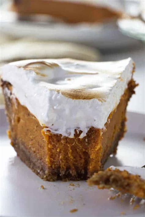 Sweet Potato Pie with Marshmallow Topping - Savor the Best