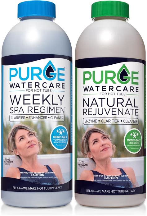 Amazon Purge Watercare Hot Tub Chemical Kit Bundle Weekly Spa