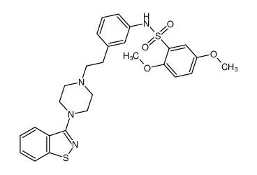 N 3 2 4 Benzo D Isotiazol 3 Il Piperazin 1 Il Etil Fenil