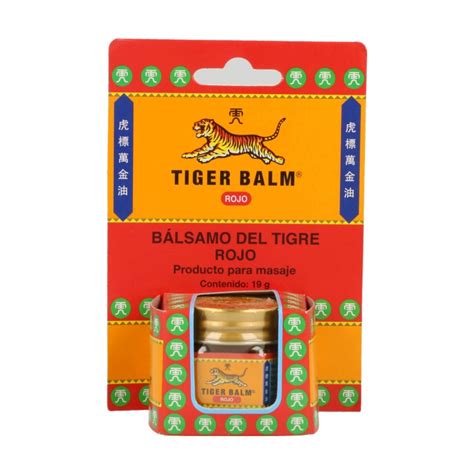 B Lsamo Del Tigre Rojo Tiger Balm Gr Original Eficaz Para