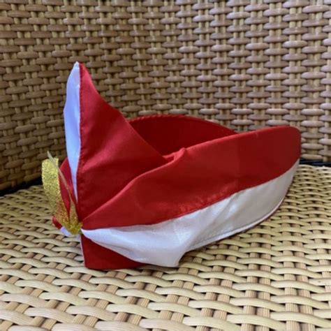 Jual Bando Ikat Kepala Blankon Merah Putih Shopee Indonesia