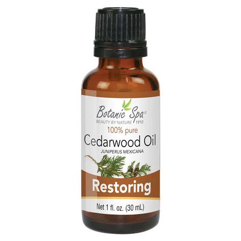 Buy Cedarwood Essential Oil 1 Oz Botanic Choice