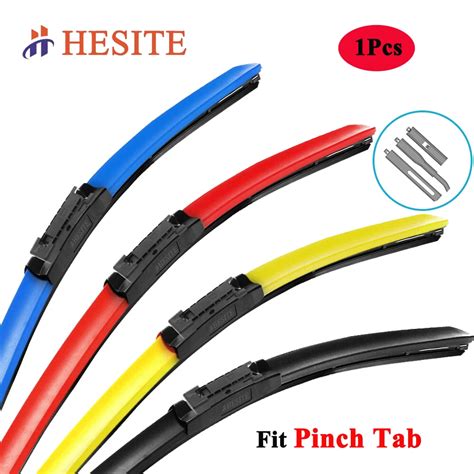 Hesite Colorful Wwiper Blade Fit Pinch Tab Suit For Audi Bmw Cadillac