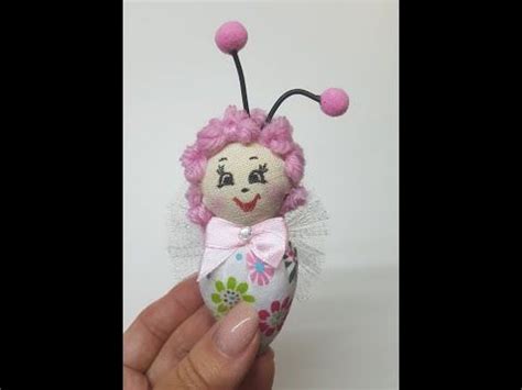 Diy Bonequinha De Fuxico Aula 2 Boneca Maior Artofit