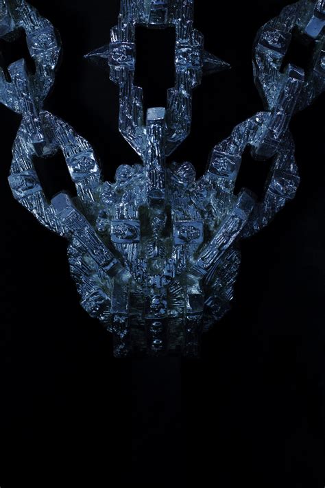 Hand Sculpted Chain Thong Lingerie By Designer Angelis Blade Sterling