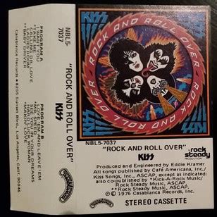 Kiss – Rock And Roll Over (1976, Blue Print, Cassette) - Discogs