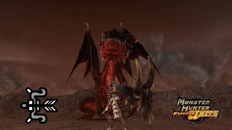 Monster Hunter Freedom Unite Psp Crimson Fatalis High Rank Youtube