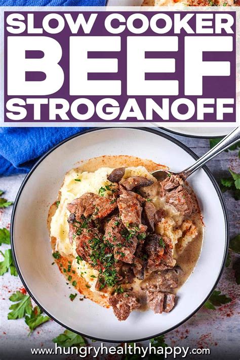 Slow Cooker Beef Stroganoff Artofit