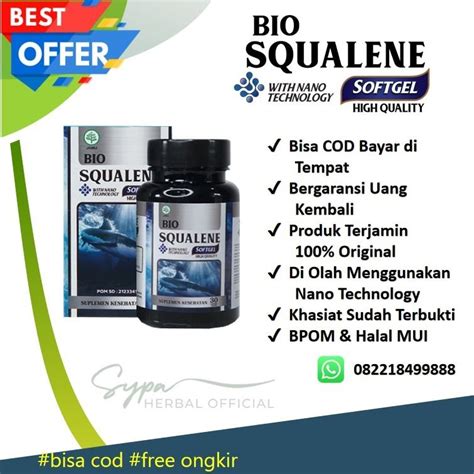 Jual Bio Squalene Minyak Hati Ikan Hiu Obat Benjolan Di Tangan Wa