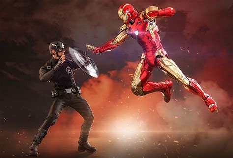 Toyhaven Hot Toys Th Scale Iron Man Mark XLVI Concept Art Version Inch Collectible Figure