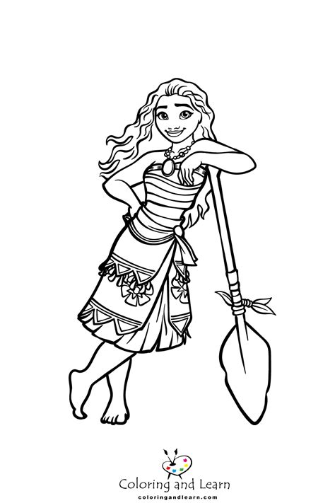 Moana Coloring Pages (FREE) (2026) - Coloring and Learn