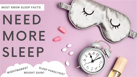 What You Need To Know About Sleep And Weight Gain Youtube