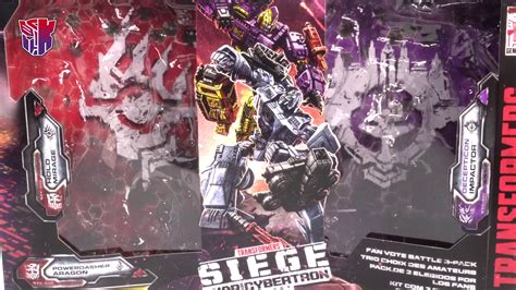 War For Cybertron Siege Fan Vote Battle 3 Pack Decepticon Impactor