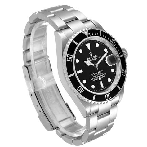 Rolex Submariner Stainless Steel 16610 Stock 38914 SwissWatchExpo