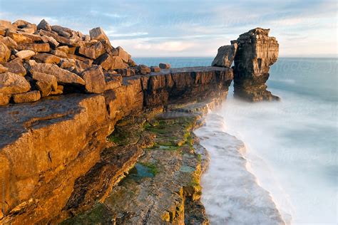 "Pulpit Rock, Portland Bill, Isle Of Portland, Dorset, England, United ...