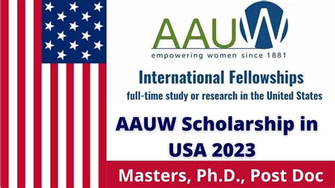 Aauw Scholarship In Usa 2024 Aauw Fellowship