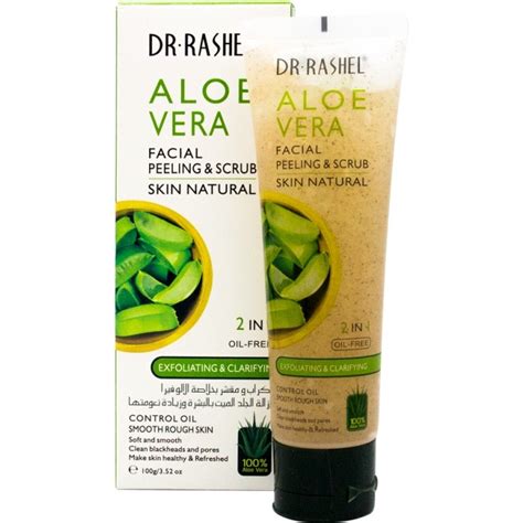 Dr Rashel Aloe Vera 2in1 Facial Peeling And Scrub 100g Original Ready