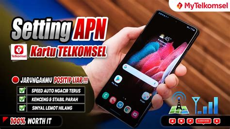 APN KARTU TELKOMSEL TERCEPAT DAN PALING STABIL BET YAKIN NDAK MAU