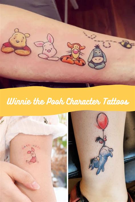 83 Small Winnie The Pooh Tattoo Ideas Tattooglee Winnie The Pooh