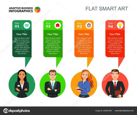 step diagram chart template layout creative concept infographics