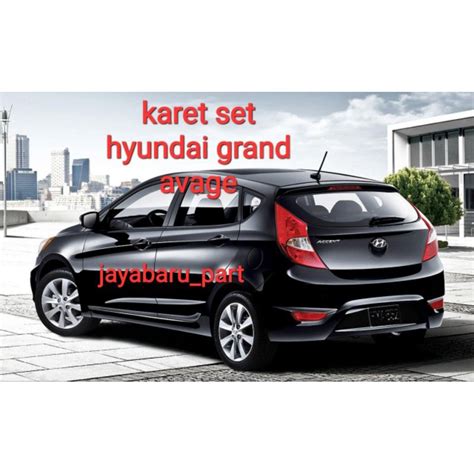 Jual Karet Balon Karet Body Pintu Mobil Hyundai Avage Set Full Pintu