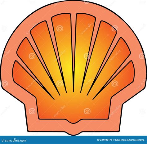 Logo Shell Cartoon Vector | CartoonDealer.com #127378875