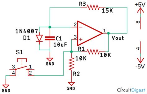 How To Design And Build A Simple Monostable Multivibrator Circuit Using