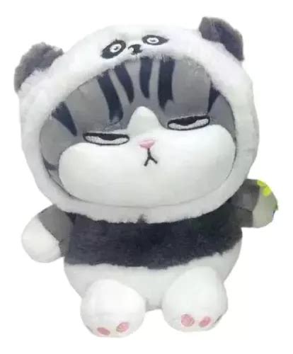 Peluche Gato Enojado Disfraz Gatito Gru On Kawaii Suave Meses Sin Inter S