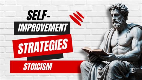 11 Stoic Strategies For Self Improvement Stoicism Self Help YouTube