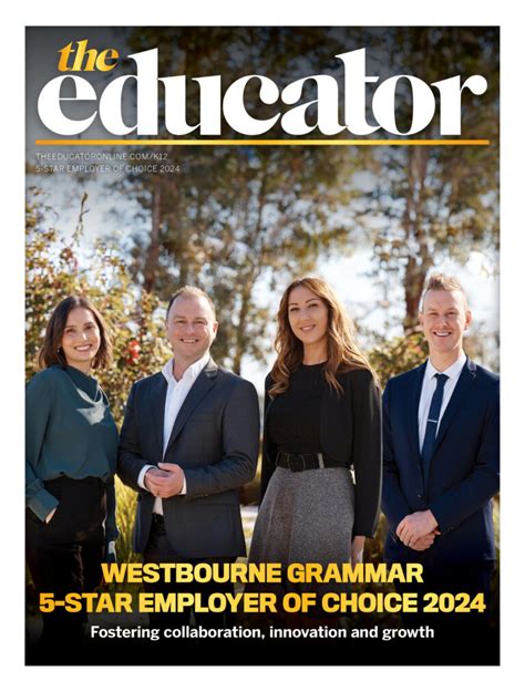 The Educator S 5 Star Employer Of Choice Award 2024 Westbourne