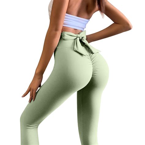 Butt Lifting Leggings For Women High Waist Peach Hip Lifting Fitness