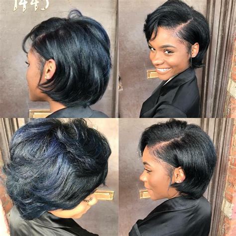 18 Beautiful Work Black Silk Press Hairstyles