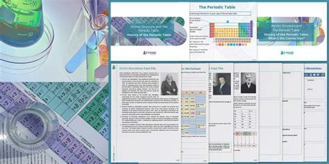 Atomic Structure And The Periodic Table History Of The Periodic Table