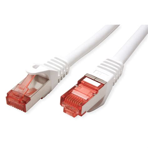 ROLINE S FTP Patch Cord Cat 6 Component Level LSOH White 2 M