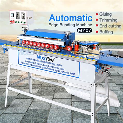 High Speed Portable Automatic Pvc Edge Banding Machine Curve Edge