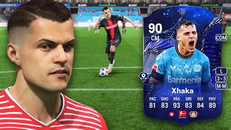 90 TOTY HONORABLE MENTIONS GRANIT XHAKA OBJECTIVE PLAYER REVIEW EA FC